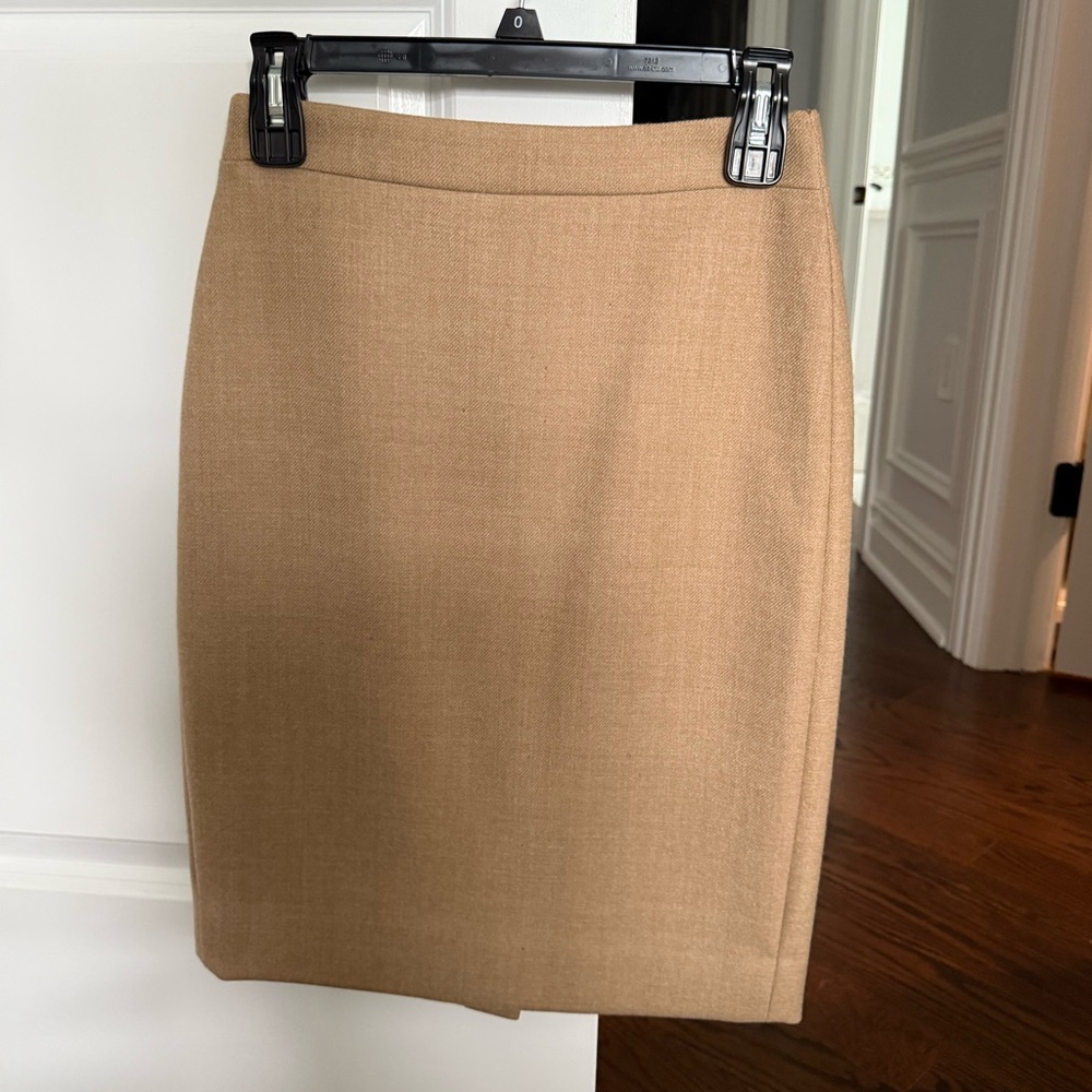 J.Crew 100% Wool No. 2 Pencil Skirt